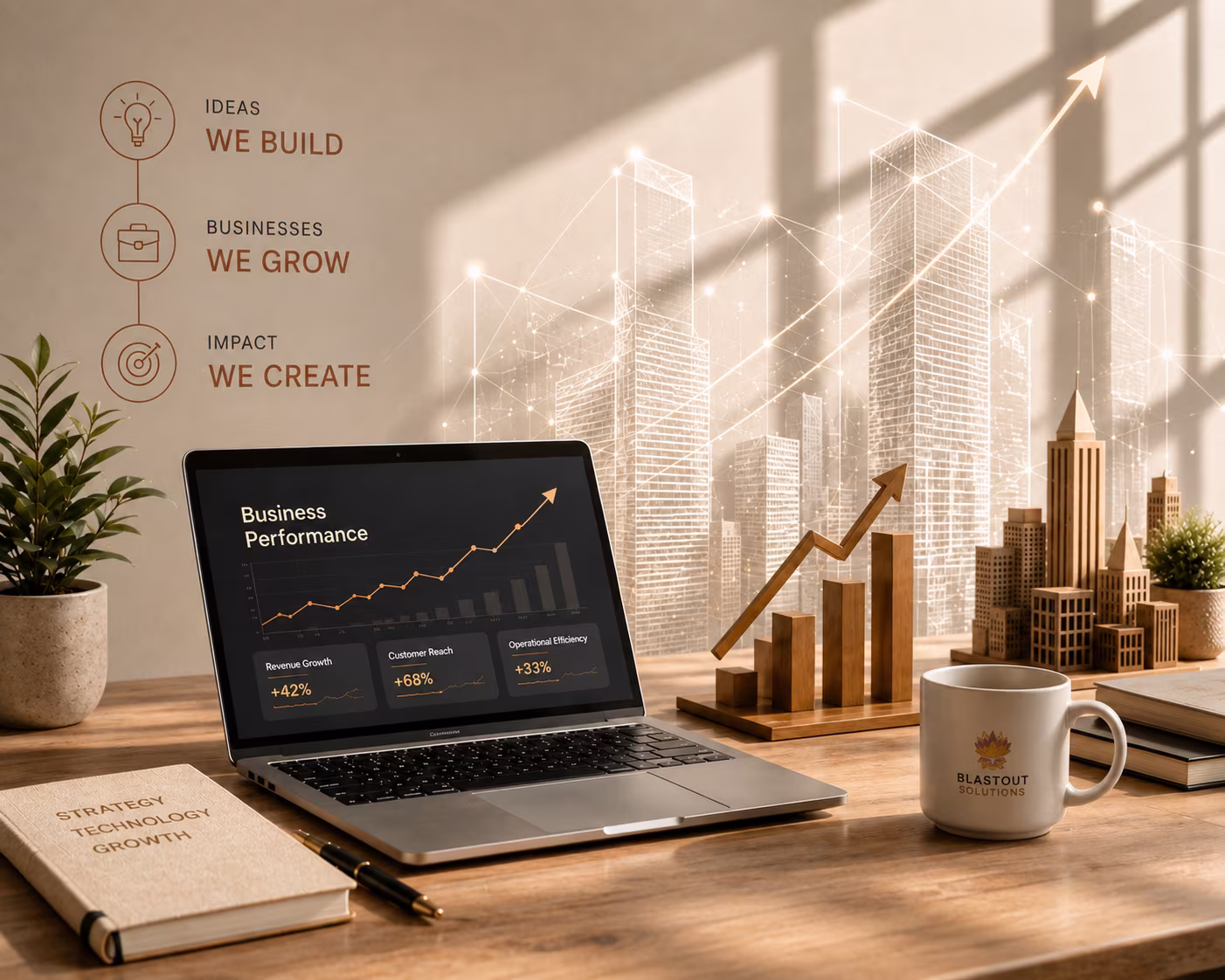 Blastout Solutions — ideas we build, businesses we grow, impact we create