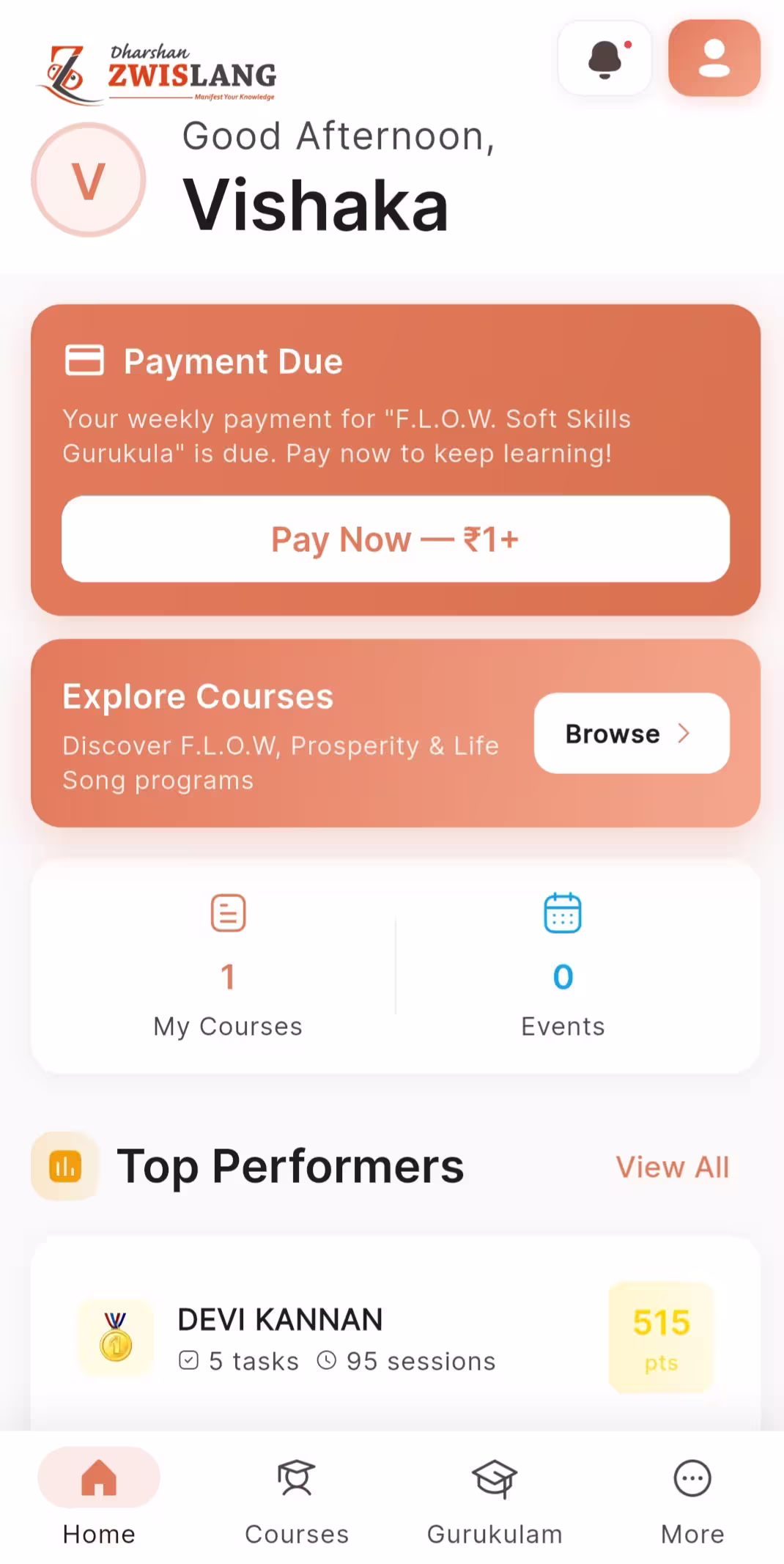 FLOW screenshot 1
